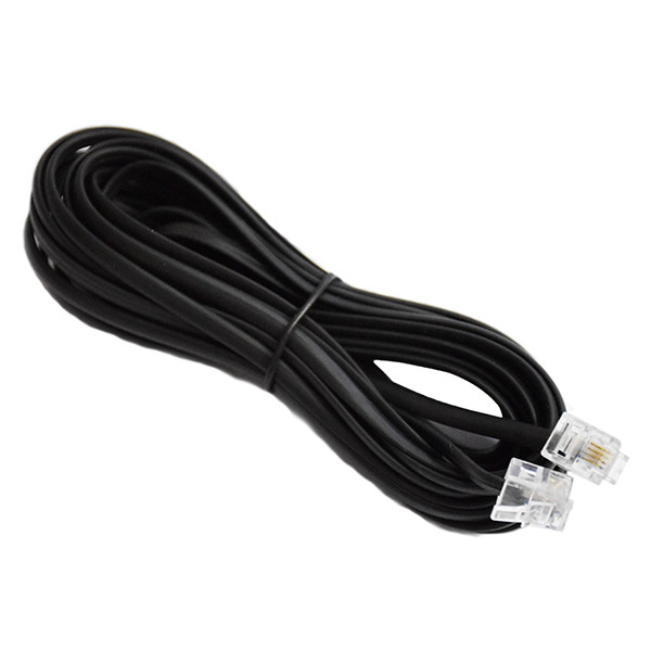 سیم تلفن ۱۰ متری با انعطافپذیری بالا و روکش مقاوم