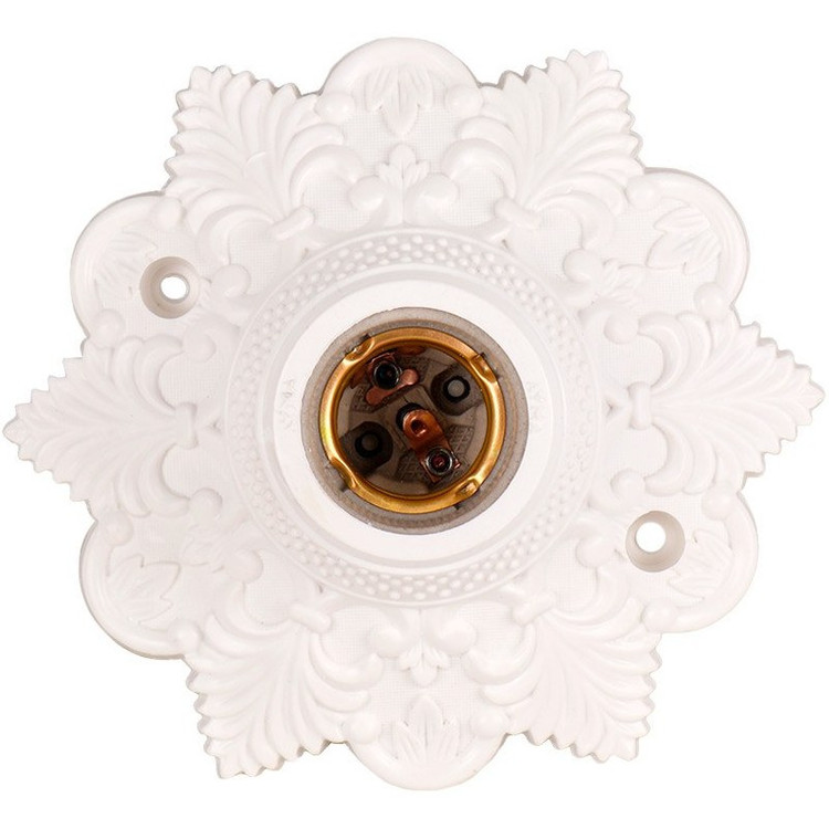 سرپیچ دوکاره طرح گل مناسب لوستر و آویز سقفی