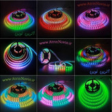 ریسه الایدی RGB ۵ متری با نورهای رنگی زیبا