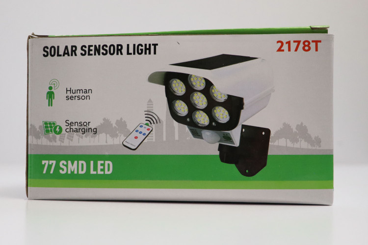 چراغ سنسور دار خورشیدی (پروژکتور طرح دوربین) Solar Sensor Light 2178T