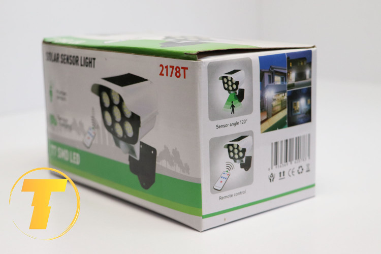 چراغ سنسور دار خورشیدی (پروژکتور طرح دوربین) Solar Sensor Light 2178T