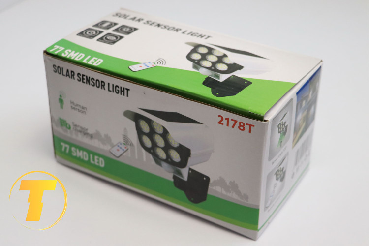 چراغ سنسور دار خورشیدی (پروژکتور طرح دوربین) Solar Sensor Light 2178T