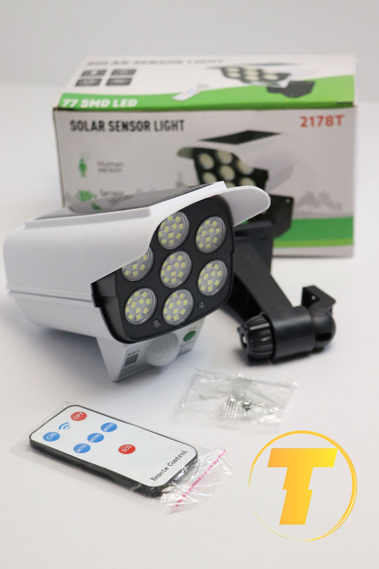 چراغ سنسور دار خورشیدی (پروژکتور طرح دوربین) Solar Sensor Light 2178T
