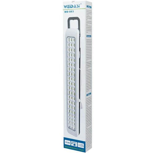 چراغ شارژی اضطراری با پنل LED قوی مدل WD-883 ویداسی