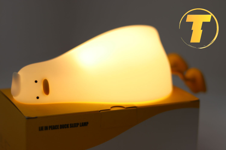 چراغ خواب LED طرح اردک مدل K-1096 برای اتاق کودک و نوزاد