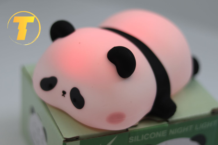 طراحی کودکانه چراغ خواب پاندا XO OZ10 با نور ملایم برای نوزادان