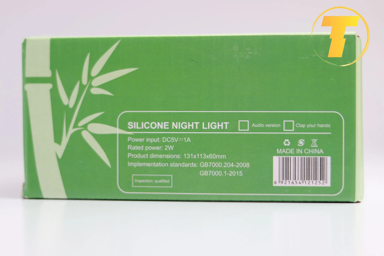 چراغ خواب پاندا شارژی برای کودکان، طراحی سیلیکونی نرم و ایمن