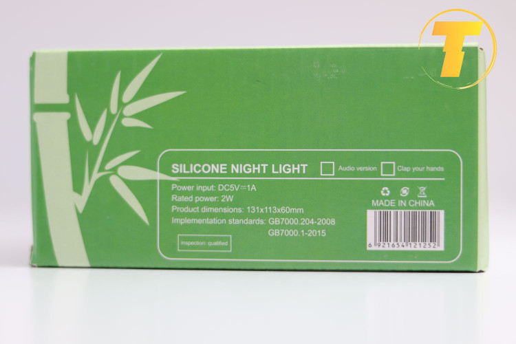 چراغ خواب پاندا شارژی برای کودکان، طراحی سیلیکونی نرم و ایمن