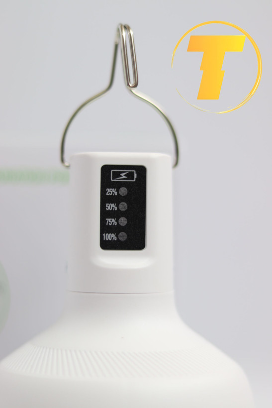 چراغ قابل حمل DP-7855 با باتری قابل شارژ برای سفر و کمپینگ