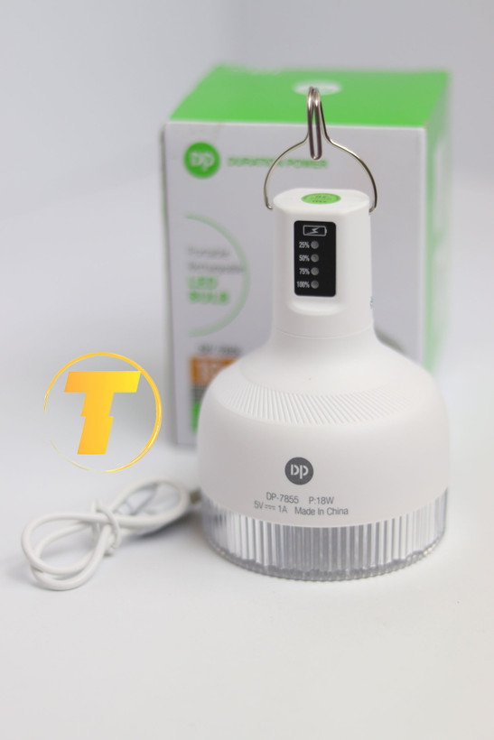 لامپ آویزدار 18 وات DP-7855 با قابلیت شارژ سریع