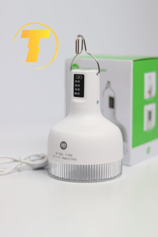 چراغ شارژی DP.LED Light با طراحی آویزدار برای فضای باز
