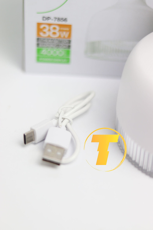 آویز قابل حمل لامپ شارژی DP مدل 7856 برای استفاده در فضای باز