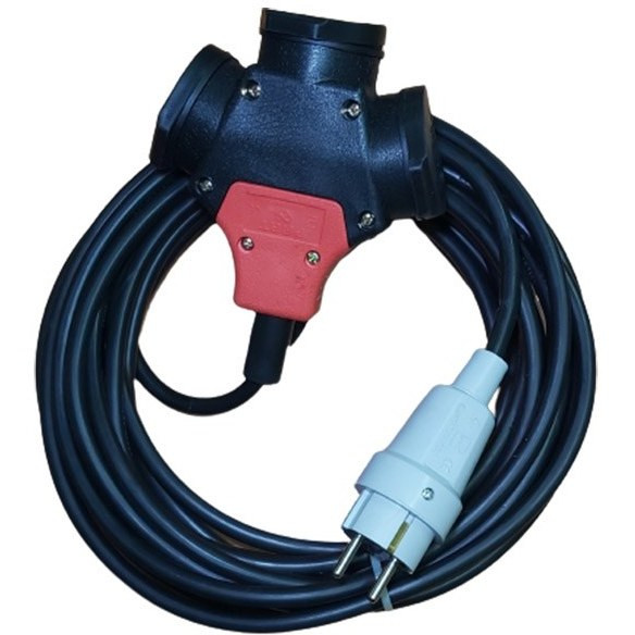 سیم سیار ۳۰ متری با کابل دو در ۱٫۵ افشان CCA برند البرز الکتریک مناسب استفاده خانگی و صنعتی