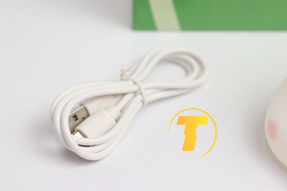 چراغ خواب LED خرگوش خوابیده با طراحی جذاب و نور یکنواخت