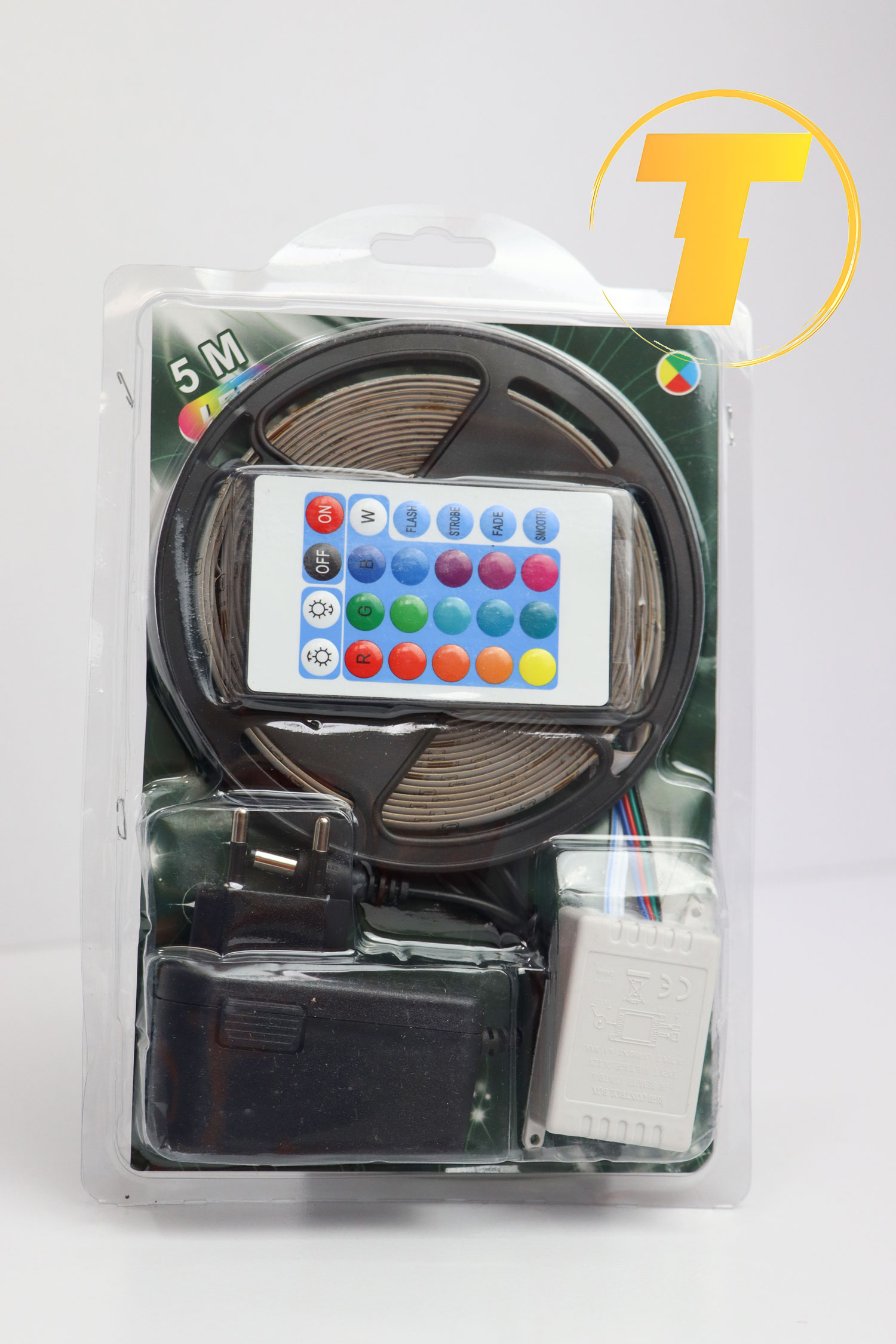 نورپردازی حرفه‌ای و چشم‌نواز با ریسه LED مدل RGB 5050