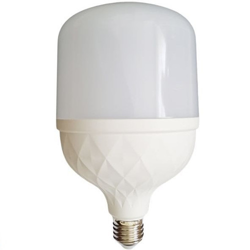 لامپ 40 وات کد M40، نمای کامل محصول با پایه استاندارد و نور یکنواخت