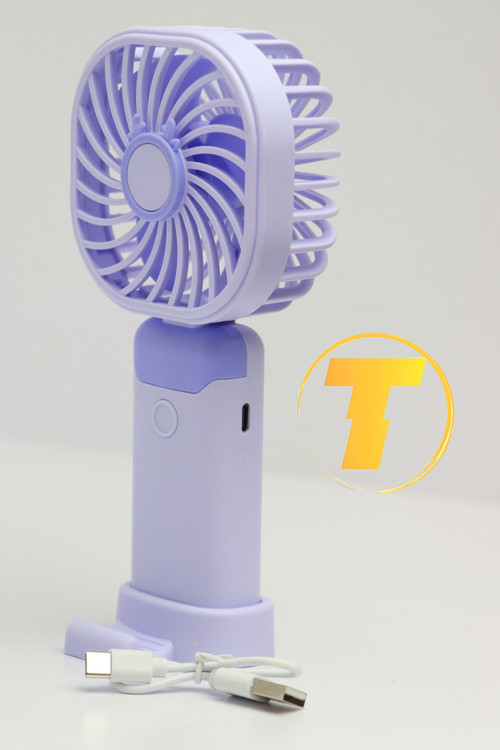 پنکه رومیزی شارژی با پایه تاشو