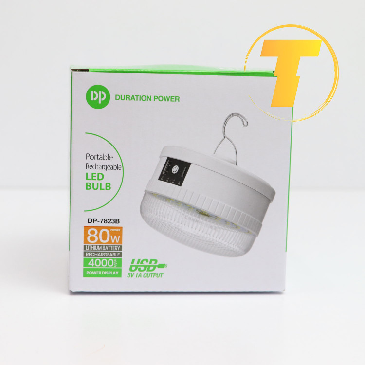 چراغ اضطراری DP-7823 با نور مهتابی و پنج حالت نوردهی برای کمپینگ