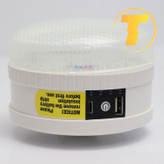 چراغ قابل حمل DP-7823 با کلید فیزیکی و نشانگر LED وضعیت شارژ