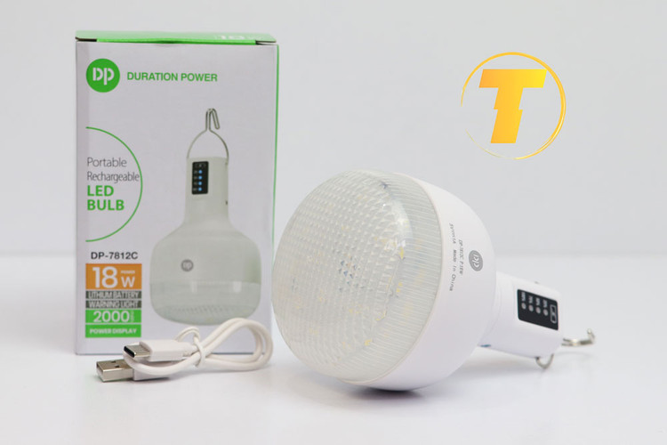 چراغ اضطراری شارژی DP-7812C با نشانگر شارژ و مصرف انرژی کم