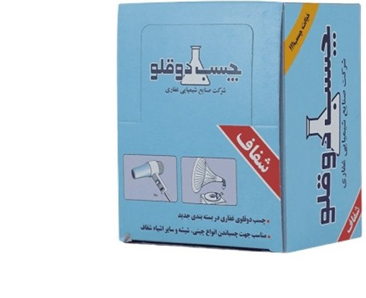 چسب دوقلو شفاف بسته ۱۲ عددی برای تعمیرات منزل و کارگاه