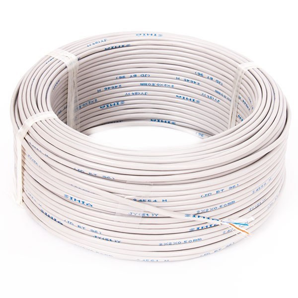 سیم تلفن دو زوج فویلدار با عایق مقاوم و دوام طولانی