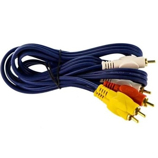 کابل ۳ به ۳ RCA با روکش مقاوم و طول ۱.۵ متر