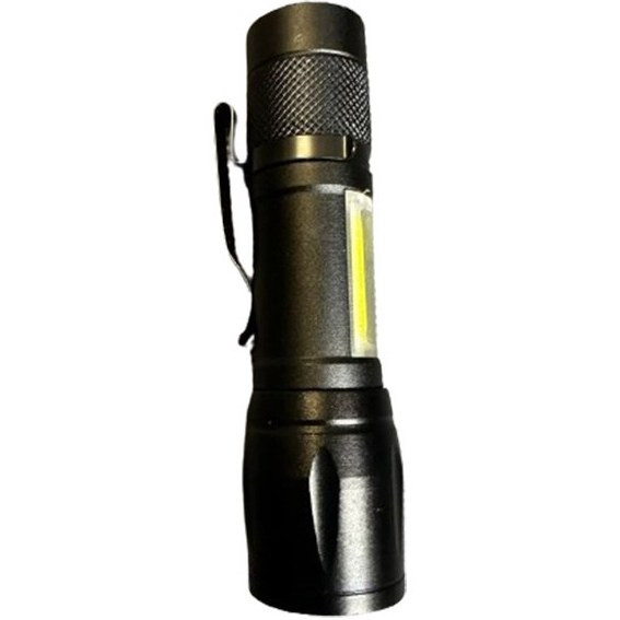 چراغ قوه پلیسی شارژی مینی S6347 با نور LED پرقدرت