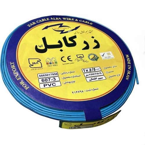 نمای نزدیک سیم برق افشان انعطافپذیر ۱.۵ میلیمتر