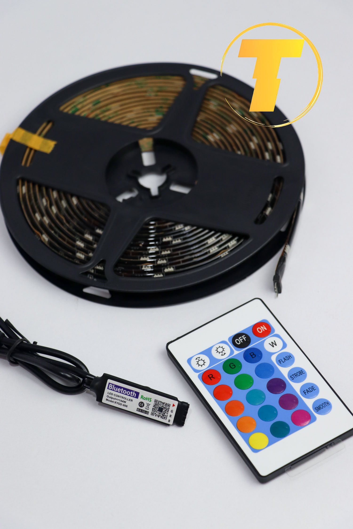 ریسه LED هوشمند RGB مدل SN-3 با رقص نور هماهنگ با موسیقی