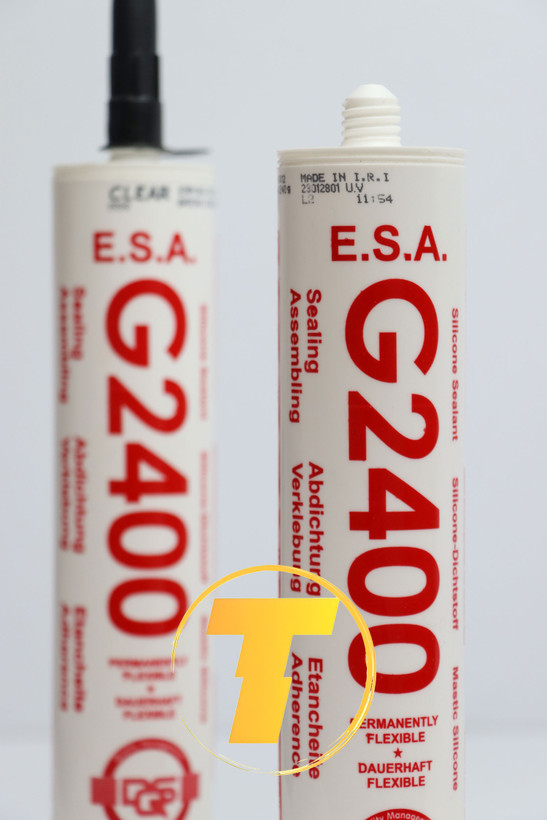 چسب آکواریوم ۲۴۰ گرمی E.S.A. G2400 – مقاوم و شفاف برای درزگیری آببندی