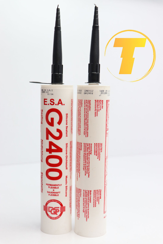 چسب آکواریوم ۲۴۰ گرمی E.S.A. G2400 – مقاوم و شفاف برای درزگیری آببندی