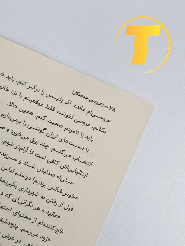 مونهای از متن داخلی کتاب عروسی خدمتکار با ترجمه روان و جذاب محمدحسین رحیمیان