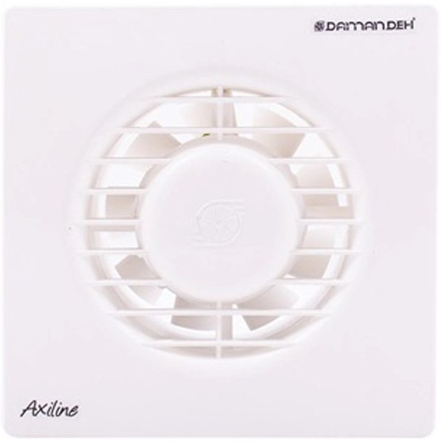 هواکش خانگی دمنده آکسی لاین VBX-20S2S، پروانه ۲۰ سانت سفید مناسب تهویه سرویس و حمام