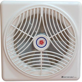 هواکش خانگی دمنده 25 سانت مدل VSL-25C4S با دریچه و کلید نصبشده