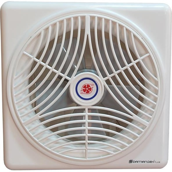 هواکش خانگی دمنده 25 سانت مدل VSL-25C4S با دریچه و کلید نصبشده
