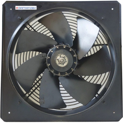 هواکش ایلکای هفت پر فلزی 40 سانت تکفاز با قاب مستحکم