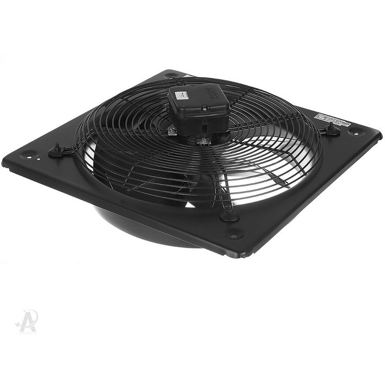 نصب هواکش تکفاز 155 وات ایلکای 45cm مناسب کارگاه و فضاهای صنعتی