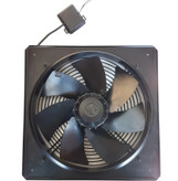 پرههای فلزی هواکش 7 پر ایلکای 45cm تکفاز 100W با قاب مقاوم