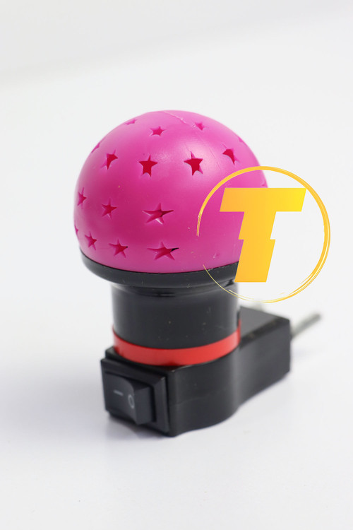 چراغ شب خواب کلید دار ۳ وات در پنج رنگ مختلف