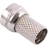 فیش رسیوری فلزی نقرهای F114 با ساختار مقاوم