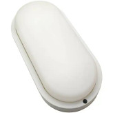 نمای جانبی چراغ ضدآب 20W پرتوسازان همراه با برچسب IP65