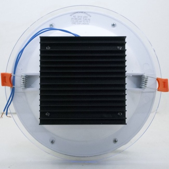 چراغ سقفی توکار LED رونیکا 950 لومن بدنه ALU+PP+PS سفید