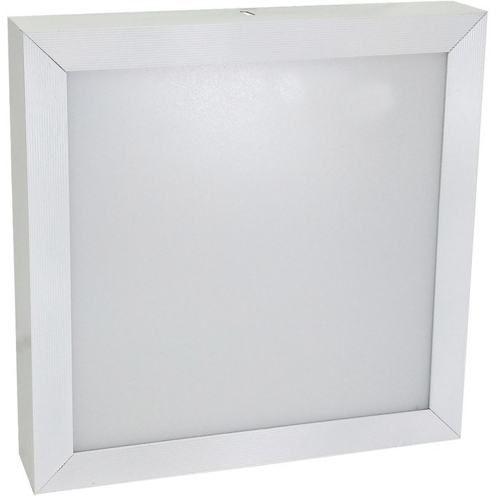 پنل ال ای دی 45 وات شاه چراغ مدل صدرا، طرح مربع، نور مهتابی