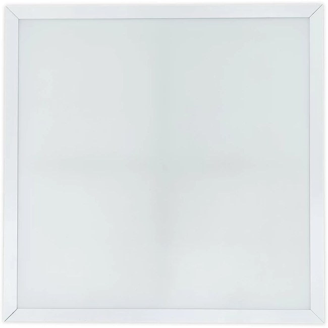 نمای نزدیک پنل LED روکار 85 وات شاه چراغ با بدنه سفید ALU+PS