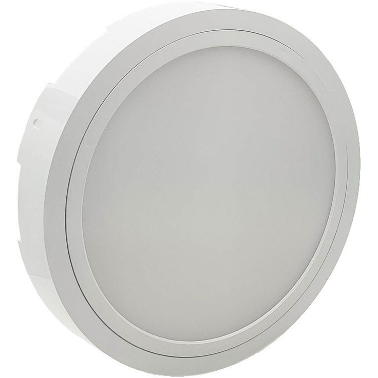 نمای نزدیک بدنه سفید ALU+ABS+PS پنل LED شاهچراغ روژان