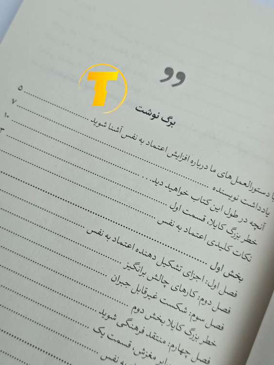 صفحات داخلی کتاب «رموز اعتماد به نفس دختران» - ۲۰۸ صفحه