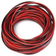 سیم ضبط و باند 50 متری سایز 2×0.5 در رول آماده نصب