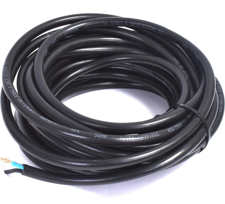 نمای نزدیک کابل برق 4×2 مسوار افشان البرز الکتریک