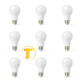 لامپ حبابی ۱۲ وات مهتابی پارسسام در بسته ۹ عددی